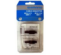 Shimano - Tensor de cable, set sm-ca50p, negro