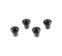 SHIMANO | Tornillos Fijación De Platos DEORE XT M8000 M8x9mm - Kit Tornillos Fijación Platos Shimano FC-M8000 doble plato. Medidas: M8x9. DARK GREY