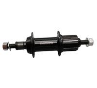 Shimano Tourney FH-TY500 Eje Trasero 9 X 135 Mm 36 Agujeros Eje Roscado Negro