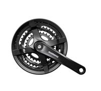 Shimano Tourney Platos 6/7/8 Velocidad TY301 48/38/28 170mm Bielas