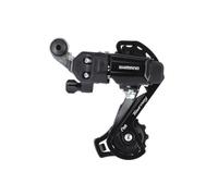 Shimano Tourney/TY Tourney TY200 desviador Trasero, 6/7 velocidades, fijación Directa, Negro, Jaula Mediana GS