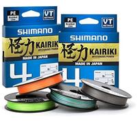 SHIMANO - Trenza 4 hebras Kairiki 4 Hi-Vis Naranja 3000m - D.0,19 mm - R.11,6 Kg - LDM94TE1819030H