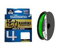 SHIMANO Tresse 4 Brins Kairiki 4 Mantis Green 150m - D.0,23mm - R.18,6Kg - LDM54TE3023015G