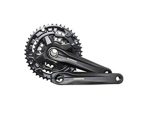 SHIMANO Tretlager-2092836060, Juego Bielas Platos Acera Fc Mt210 24 Mm 175 44x32x22d 9v Negro Con Guardacadena Sin Caz Unisex Adultos, Mm