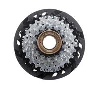 Shimano TZ510 14-28 Dientes Rueda Libre atornillada Silver 6 velocidades