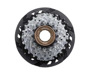 Shimano TZ510 14-28 Dientes Rueda Libre atornillada Silver 6 velocidades