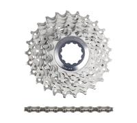 Shimano Ultegra cassette CS-6700 + cadena CN-6701 juego de desgaste de 10 velo gris 11-28