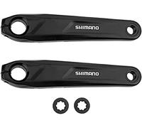 Shimano Unisex - Adulto Steps - Brazo de manivela Negro, 18 mm
