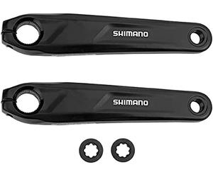 Shimano Unisex - Adulto Steps - Brazo de manivela Negro, 18 mm