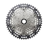 Shimano Unisex - Adultos Casete Deore XT Cs-m8200-12 Reloj Plata, Extra Ancho EU