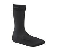 SHIMANO Unisex, Funda para Zapatos de Lluvia Doble, Negro, Talla XL (44-46)