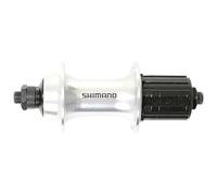 Shimano Unisex - Rueda Trasera para Adultos, Color Plateado, 36 Agujeros