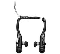 Shimano V-Brake BR-T610, DEORE, Rear, X-Type (Thin Spacer Outside), S70C Shoe, 16.0/25.0MM Fixing Bolts, W/Inner Cable Lead Unit 90 DEG - Black - EBRT610RX41XLP