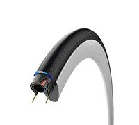 SHIMANO Vittoria Rubino Pro Graph - Cubierta 700 x 25 Plegable, Color Negro/Rojo
