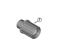 Shimano WH-RS370 Cuerpo de Rueda Libre, Negro, Talla única