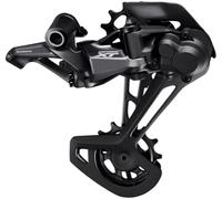 SHIMANO XT RD-M8100-SGS RD-M8120-SGS Desviador Trasero de 12 velocidades, Jaula Larga, Color Negro