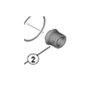 SHIMANO Y0ml98020 WH-R9270-C50-TU-R Unidad de Tapa Derecha, Unisex, Plata, Talla única