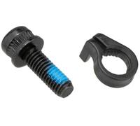 SHIMANO Y2f398020 Br-S7000-Tornillo de fijación y Anillo de presión, M6 x 18,7 mm, Unisex, Negro, Talla única