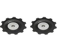 SHIMANO Y5xu98030 Juego Desplazante + Conjunto de Rodillos Guía, Unisex-Adult, Negro, Talla Única