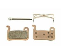 Pastiglie freno bici metallica e molla con coppiglia (paio) M06 Shimano BR-M