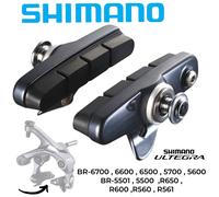 Shimano Zapatas Freno Carretera Ultegra 6700 R55C3 RTyp Antracita 1 Par