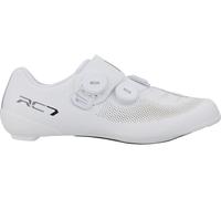 Shimano Zapatillas de ciclismo de carretera SH-RC703E anchas blanco 45