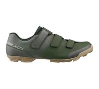 Shimano zapatillas de ciclismo XC102 Olive 48.0 zapatillas de ciclismo para ajuste estable con rendimiento estable