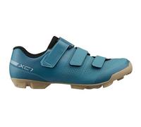 Shimano zapatillas de ciclismo XC102 Women Aqua azul 42.0 zapatillas de ciclismo para ajuste estable con rendimiento estable