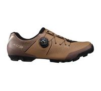 Shimano zapatillas de ciclismo XC302 Brown 48.0 zapatillas de ciclismo para carretera y entrenamiento con rendimiento técnico
