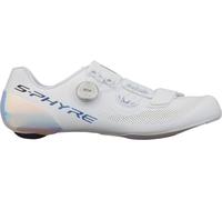 Shimano Zapatos de Carreras S-Phyre SH-RC903PWR blanco 46