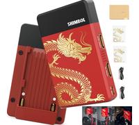 Shimbol TP Mini Sistema de Transmisión de Video INALÁMBRICO, Alcance de 600ft, Entrada/Salida HDMI, 1080p60, Latencia de 0,07s Múltiples Modos de Alimentación Transmisor y Receptor.