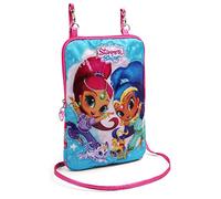 Shimmer and Shine Shimmer y Shine Dancing-Bandolera Tablet, Turquesa, 20 x 29 cm