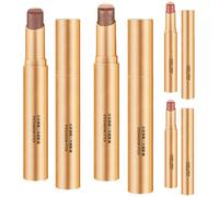 Shimmer Eyeshadow Stick - Waterproof Cream Eye Shadow | 3.5g Gradient Pencil with Matte Fine Shimmer, 4 Color Options for Thanksgiving Christmas New Year Makeup