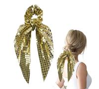 Shimmer Hair Ties Set de bandas elásticas de lentejuelas, colección de accesorios para el cabello, paquete decorativo para el estilo informal y formal, artículo de estilo moderno, control de clase de