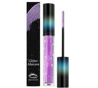 Shimmer Mascara Brush - Glitter Lash Enhancing Formula, 5 Inch Wand Applicator Precision, Fiber Bristle Head Control, Cosmetic Beauty Tool, Eye Makeup for Parties Events Daily