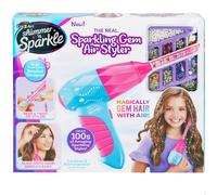 ColorBaby Shimmer N Sparkle Aplicador de Gemas para el Pelo, Máquina inalámbrica y Recargable, Incluye 600 Gemas de Colores, 8 peines pequeños, Pegatinas, Juguetes de niña, +8 años (47912)