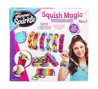 SHIMMER 'N SPARKLE Squish Magic Bubble Bands - Kit de fabricación de bandas de telar, pulseras de la amistad, juguete de manualidades, juego de bandas de goma