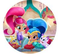 Shimmer y Shine: Genios Amigas en Obleas Comestibles