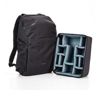 Shimoda Urban Explore 30 - Mochila de viaje de máxima capacidad para fotografía al aire libre, equipaje de mano apto, funda para portátil de 16”, antirrobo, inserto extraíble para cámara, antracita