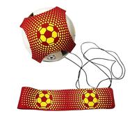 Shin Defender Kickback Trainer, Shindefender Kickback Trainer Kids, Soccer Juggle Trainers for Beginners and Lover, Pass & Catch & Control The Ball (Red)