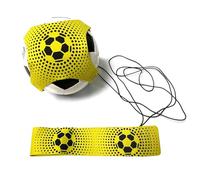 Shin Defender Kickback Trainer, Shindefender Kickback Trainer Kids, Soccer Juggle Trainers for Beginners and Lover, Pass & Catch & Control The Ball (Yellow)