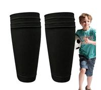 Shin Pads Socks - Football Shin Guard Socks | Breathable Design Shin Pad Sleeve for Football Games | Layer Design Absorb Sweat Shin Guard Socks