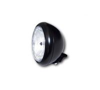 SHIN YO faro HD-STYLE de 7 pulgadas, vidrio transparente (reflector de prisma), negro brillante,, negro