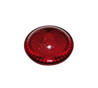 Shin YO Glass para luz trasera BATES STYLE, rojo, rojo