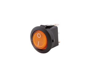 SHIN YO Interruptor universal de encendido / apagado para sujeción, iluminado en amarillo, amarillo