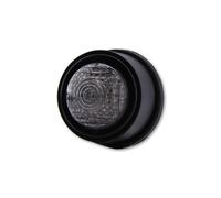 SHIN YO LED luz trasera OLD SCHOOL TYP2, negro, vidrio transparente, aprobado por E, negro