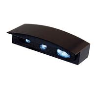 SHIN YO MICRO LED luz de matrícula con carcasa de aluminio, negro