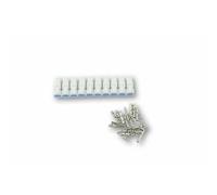SHIN YO Mini Enchufe de 2 Pines (macho) para Hombres