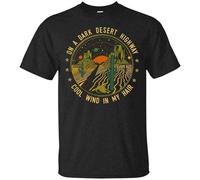SHINAN On A Dark Desert Highway Cool Wind in My Hair T-Shirt Black XXL