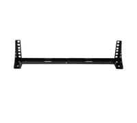 Shinar 2U Ligero Plegable de Acero de 19 Pulgadas Soporte de Estante de Acero Vertical Soporte de Pared y Soporte de Base de Mesa Vertical Distribuidor de Pared (2U)
